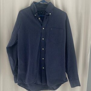 Tommy Hilfiger Blue Casual Check Shirt